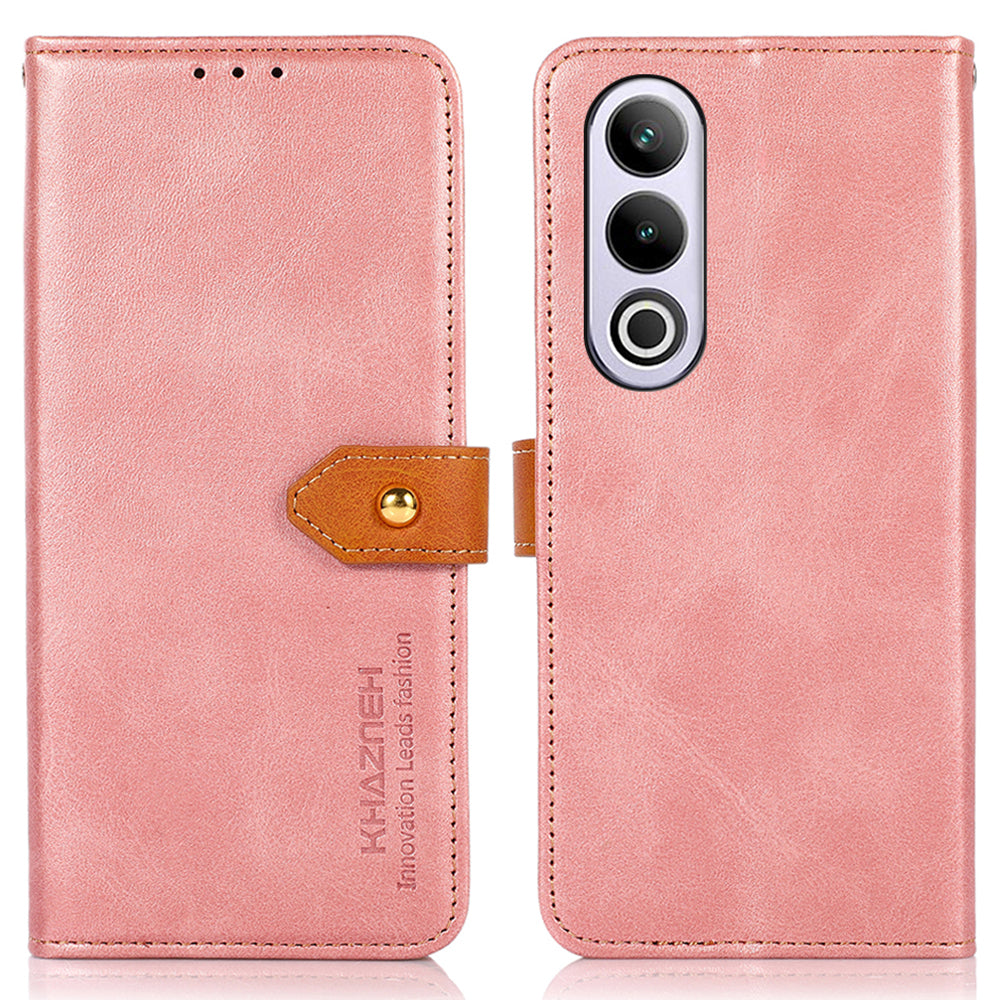KHAZNEH For OnePlus Nord CE4 5G / Ace 3V 5G Magnetic Flip PU Leather Case Cell Phone Stand Cover