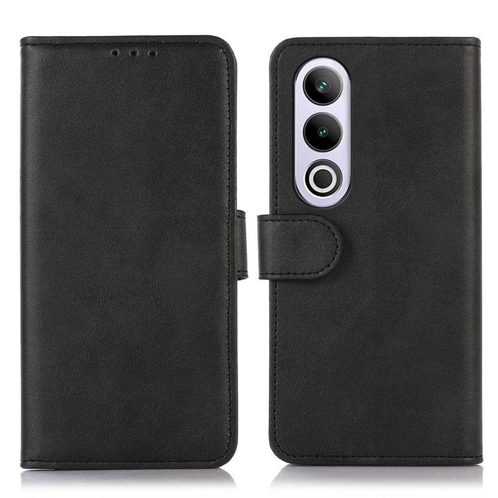 For OnePlus Nord CE4 5G / Ace 3V 5G Case PU Leather Cowhide Texture Card Slots Wallet Phone Cover