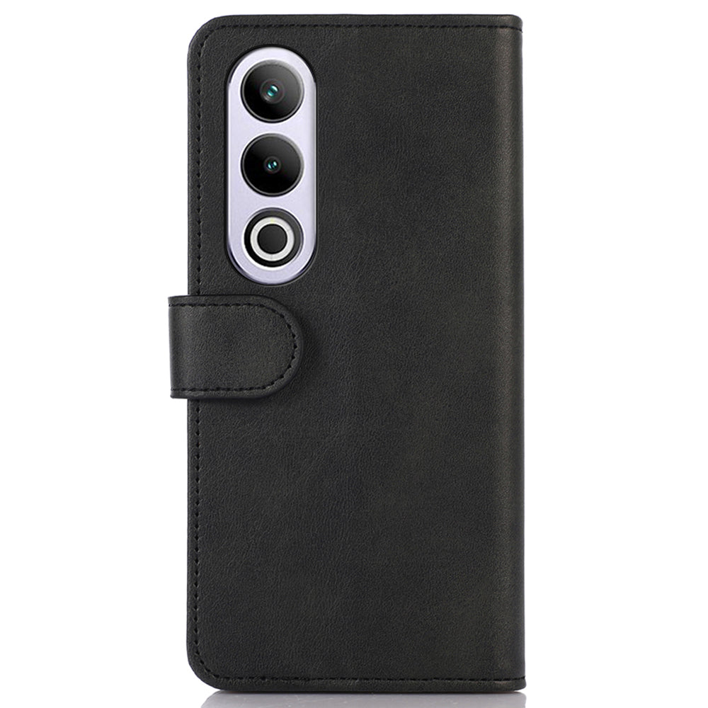 For OnePlus Nord CE4 5G / Ace 3V 5G Case PU Leather Cowhide Texture Card Slots Wallet Phone Cover