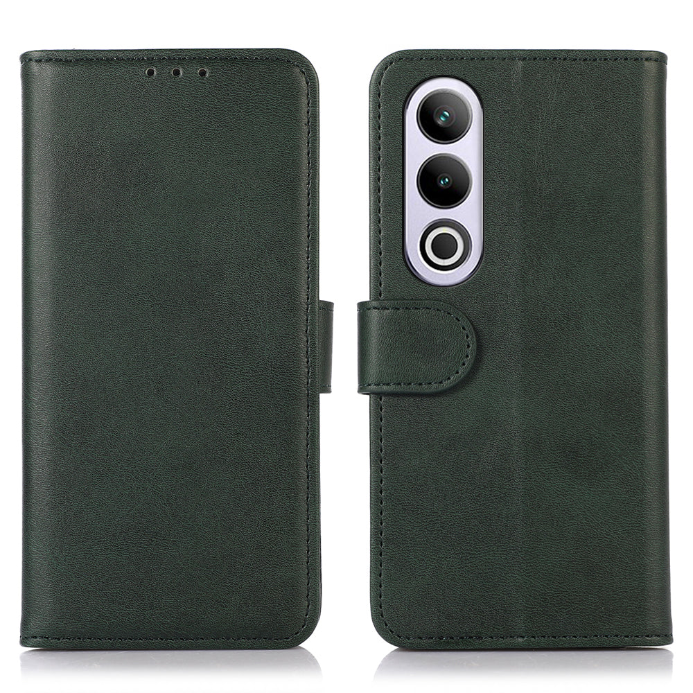For OnePlus Nord CE4 5G / Ace 3V 5G Case PU Leather Cowhide Texture Card Slots Wallet Phone Cover