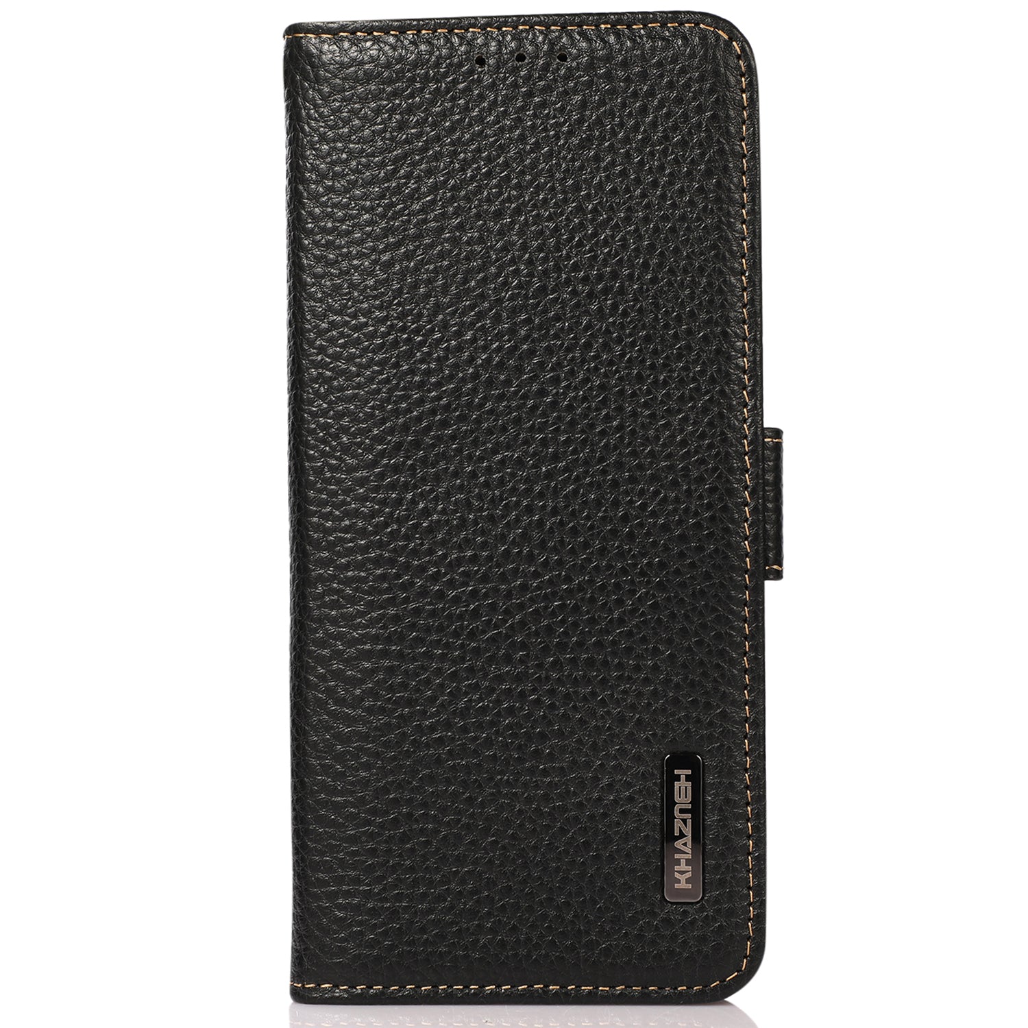 KHAZNEH For OnePlus Nord CE4 5G / Ace 3V 5G RFID Blocking Case Genuine Cow Leather Phone Cover
