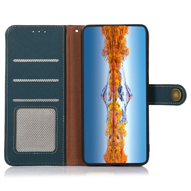 KHAZNEH For OnePlus Nord CE4 5G / Ace 3V 5G Case RFID Blocking Anti-drop Phone Stand Cover