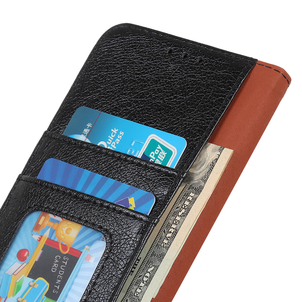 For Google Pixel 9 Phone Case Wallet Stand Split Leather Nappa Texture Shockproof Cover