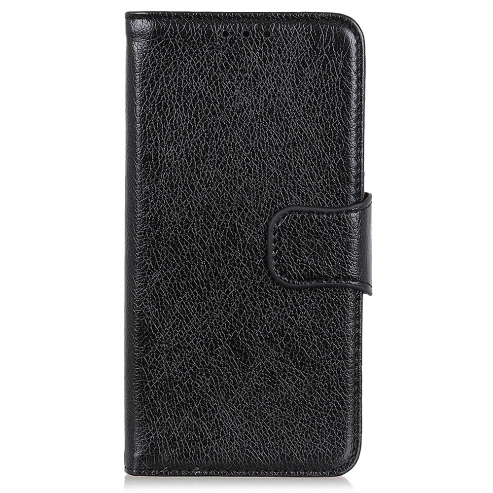 For Google Pixel 9 Phone Case Wallet Stand Split Leather Nappa Texture Shockproof Cover
