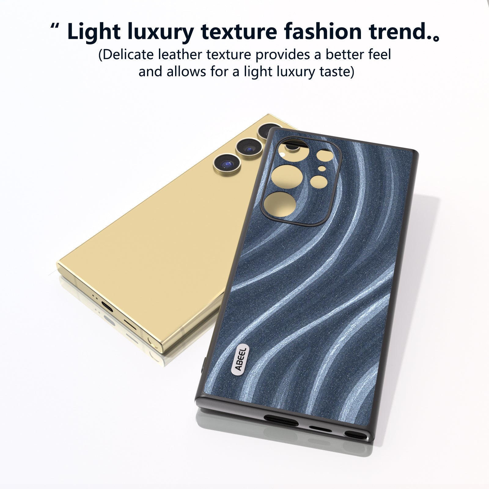 ABEEL For Samsung Galaxy S24 Ultra Case Milky Way Series PU Leather + PC + TPU Phone Back Shell
