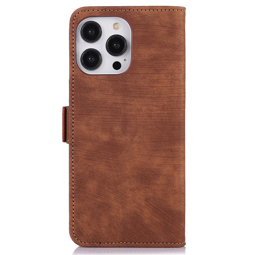 ABEEL For iPhone 12 Pro Max 6.7 inch Cell Phone Case Anti-drop Wallet Stand Leather Cover