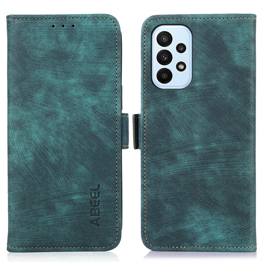 ABEEL For Samsung Galaxy A53 5G Case Retro Leather Wallet Card Slots Phone Cover