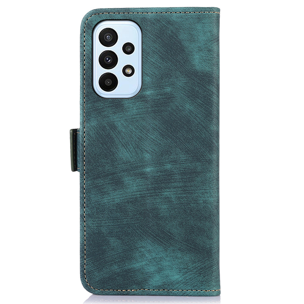 ABEEL For Samsung Galaxy A53 5G Case Retro Leather Wallet Card Slots Phone Cover