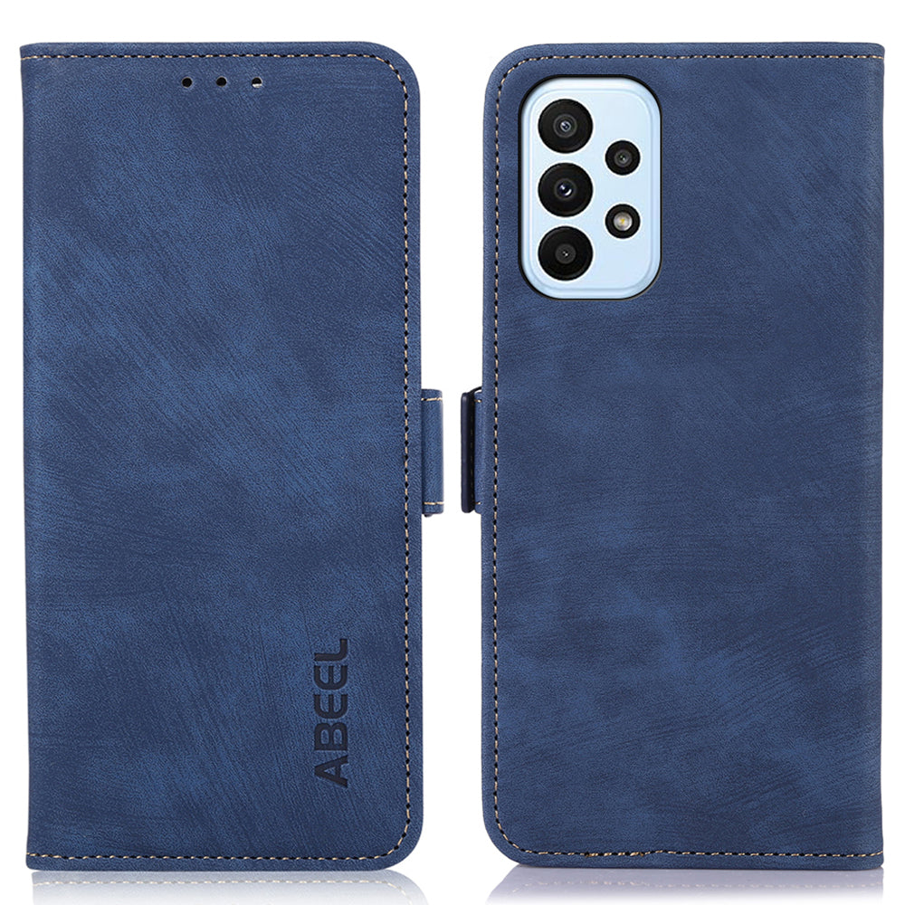 ABEEL For Samsung Galaxy A53 5G Case Retro Leather Wallet Card Slots Phone Cover