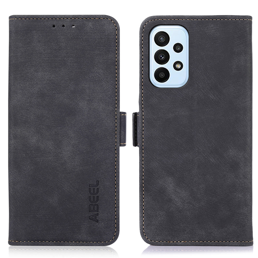 ABEEL For Samsung Galaxy A53 5G Case Retro Leather Wallet Card Slots Phone Cover
