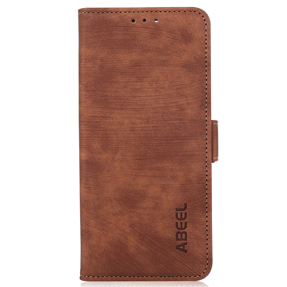 ABEEL For Samsung Galaxy A33 5G Leather Case Retro Phone Cover with Wallet Stand