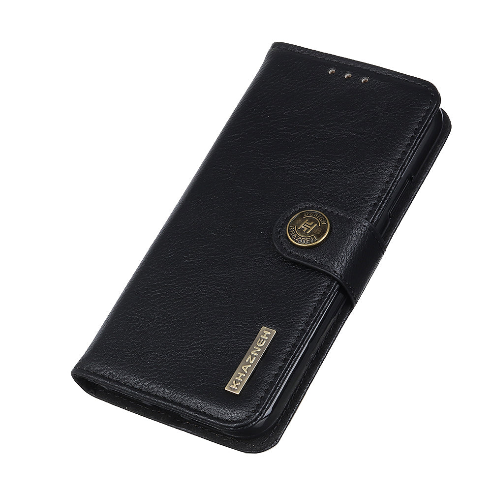 KHAZNEH For Motorola Moto G24 Power Cowhide Texture Phone Case Leather Wallet Cover