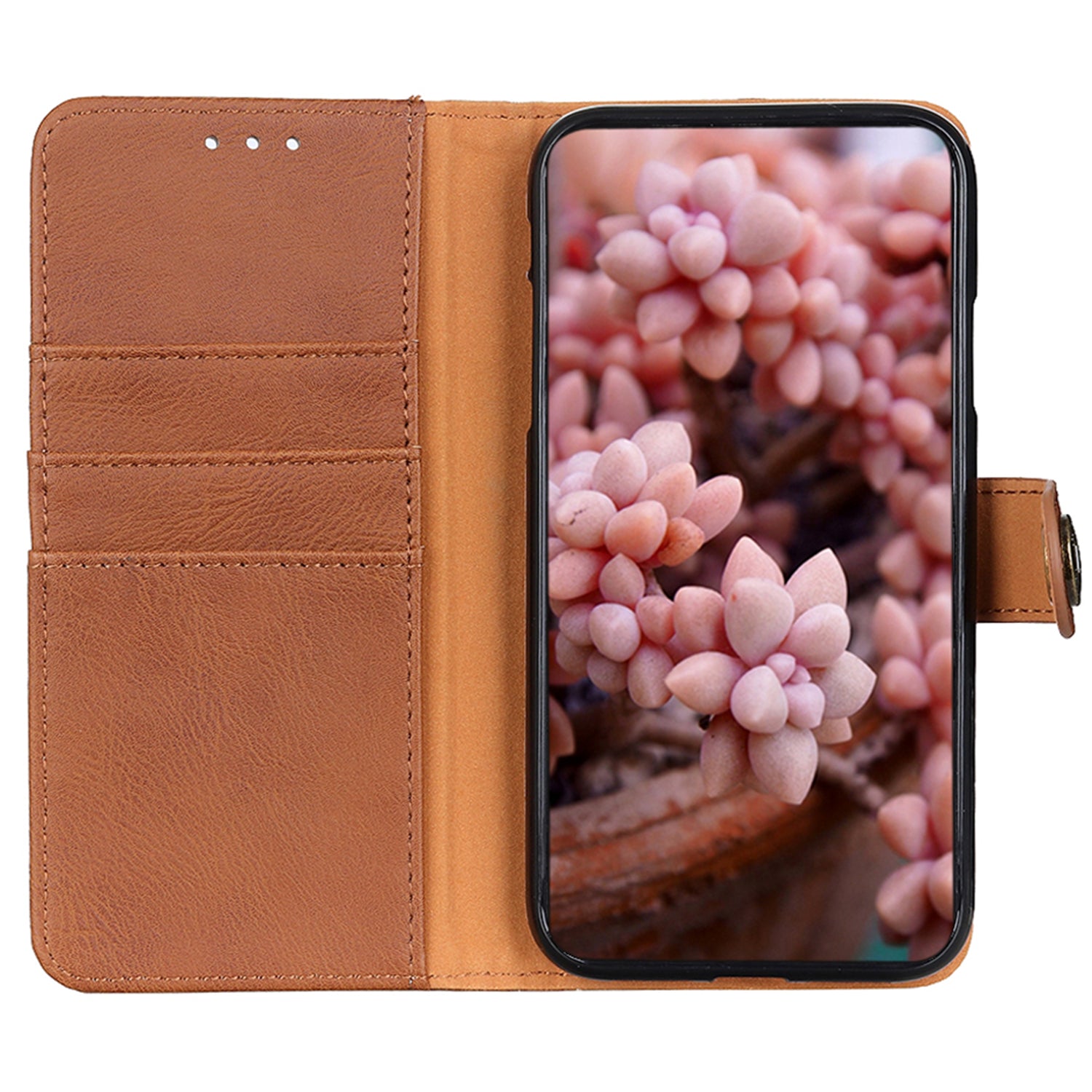 KHAZNEH For Xiaomi 14 Ultra Case Cowhide Texture Anti-drop Leather Stand Phone Cover