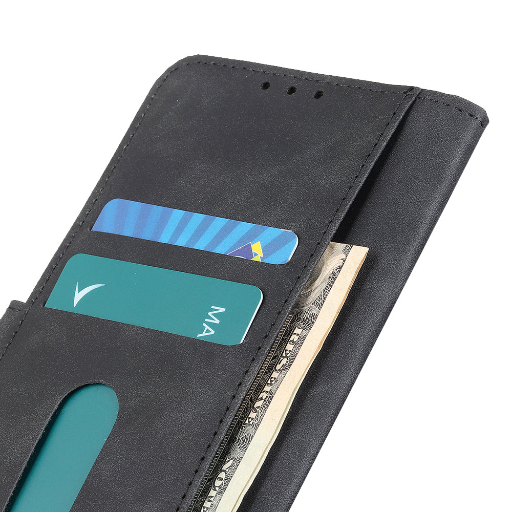 KHAZNEH For Xiaomi 14 Ultra Case Retro PU Leather Wallet Bump Proof Phone Cover