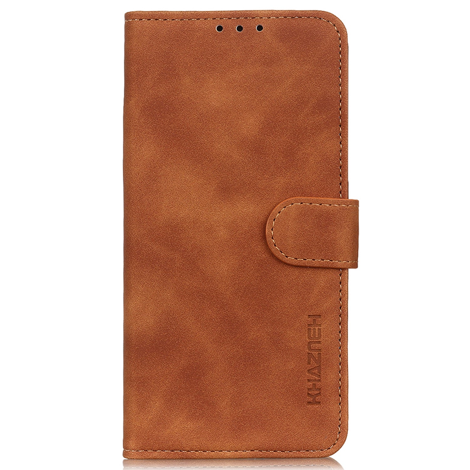 KHAZNEH For Motorola Moto G04 4G / G24 4G Cell Phone Cases Retro PU Leather Fall-proof Cover