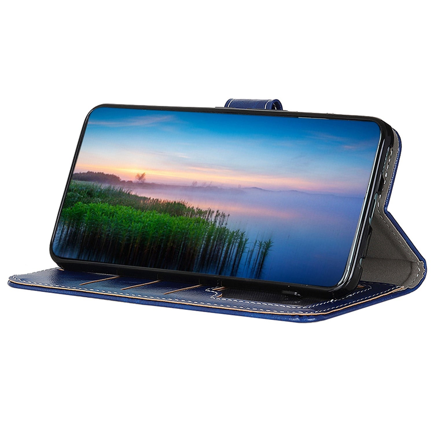 PU Leather Phone Cover for Motorola Moto G04 4G / G24 4G Retro Crazy Horse Texture Wallet Phone Stand Case