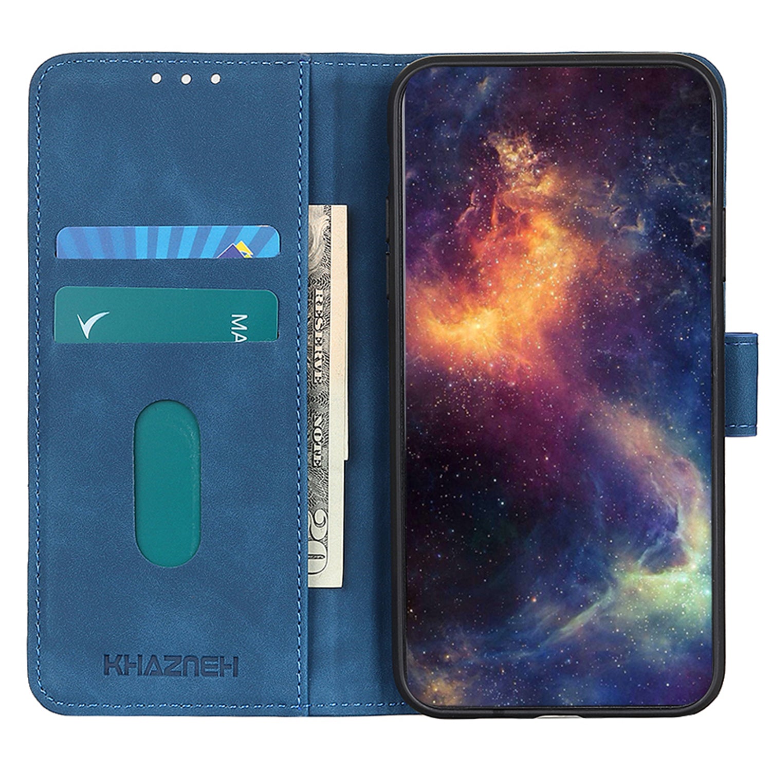 KHAZNEH For OnePlus 12R 5G / Ace 3 5G Case Retro PU Leather Wallet Stand Phone Protection Cover