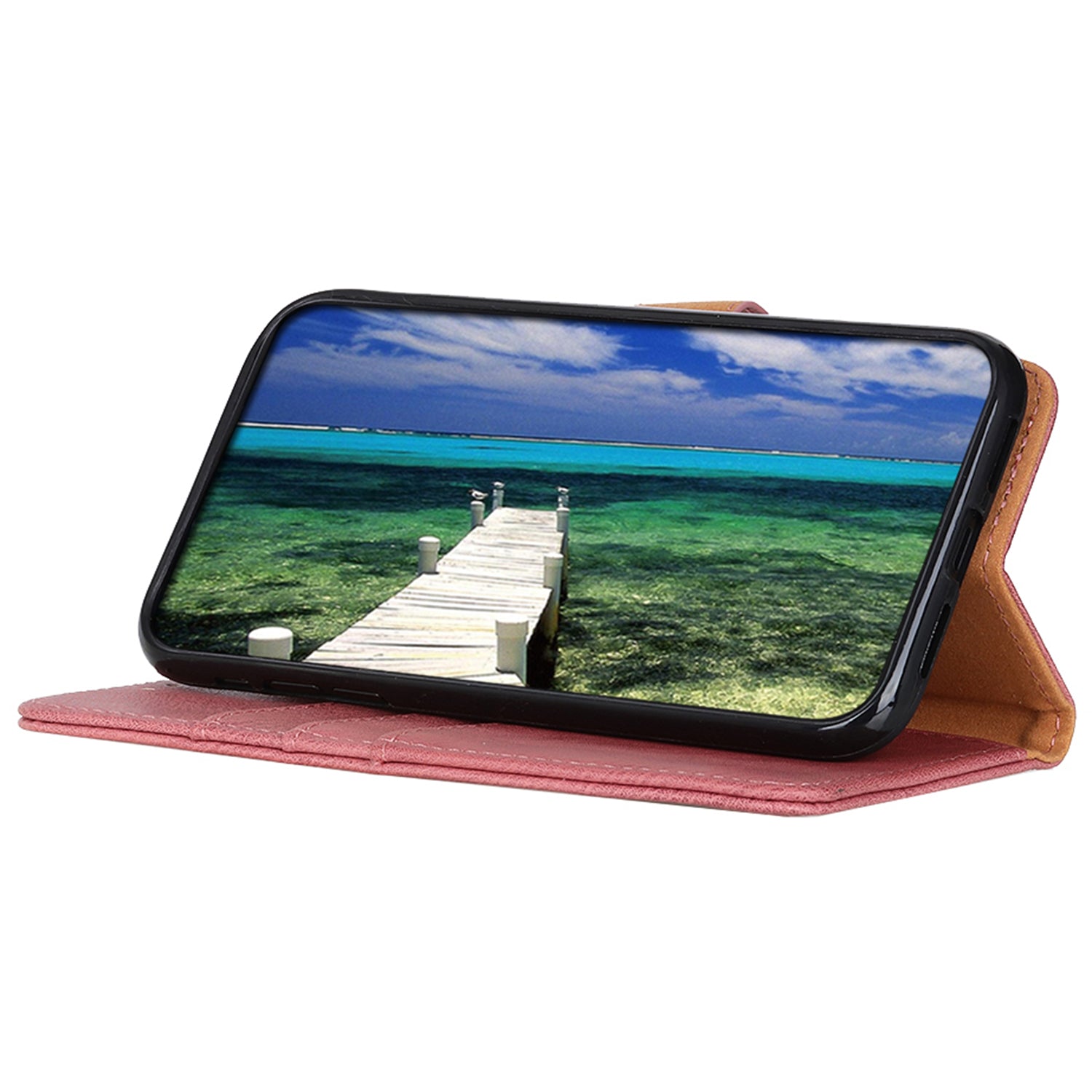 KHAZNEH For OnePlus 12R 5G / Ace 3 5G Cell Phone Case Cowhide Texture Leather Wallet Anti-scratch Cover