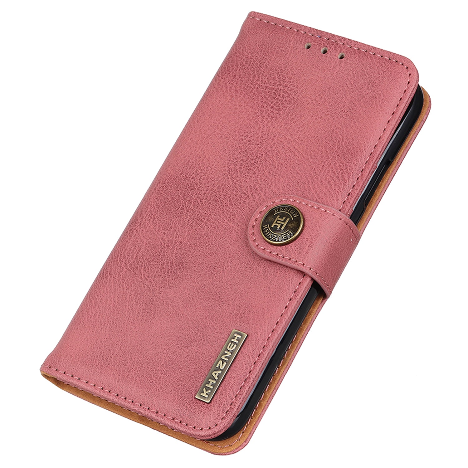 KHAZNEH For OnePlus 12R 5G / Ace 3 5G Cell Phone Case Cowhide Texture Leather Wallet Anti-scratch Cover