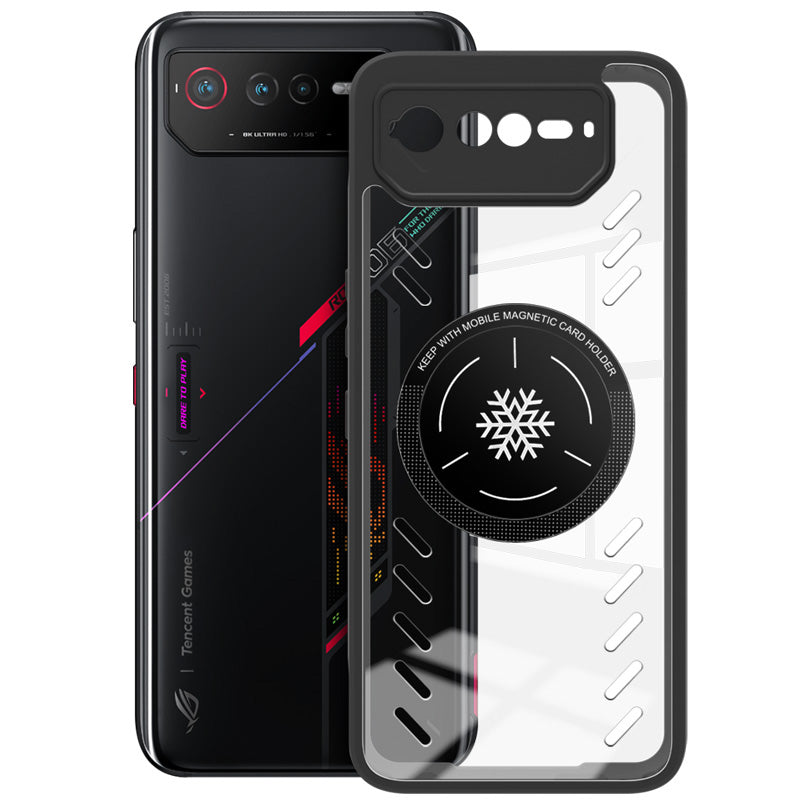 IMAK UX-9A Series for Asus ROG Phone 6 5G / 6 Pro 5G Case Clear PC+TPU Heat Dissipation Phone Shell