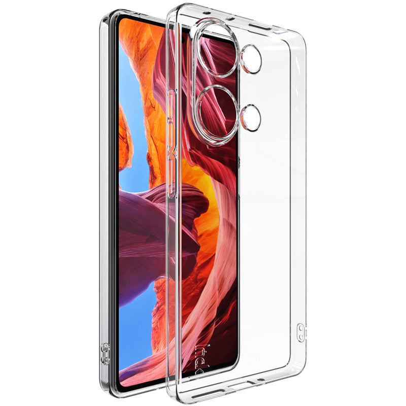 IMAK UX-5 Series Slim Case for Xiaomi Redmi Note 13 Pro 4G / Poco M6 Pro 4G Crystal Clear TPU Phone Cover