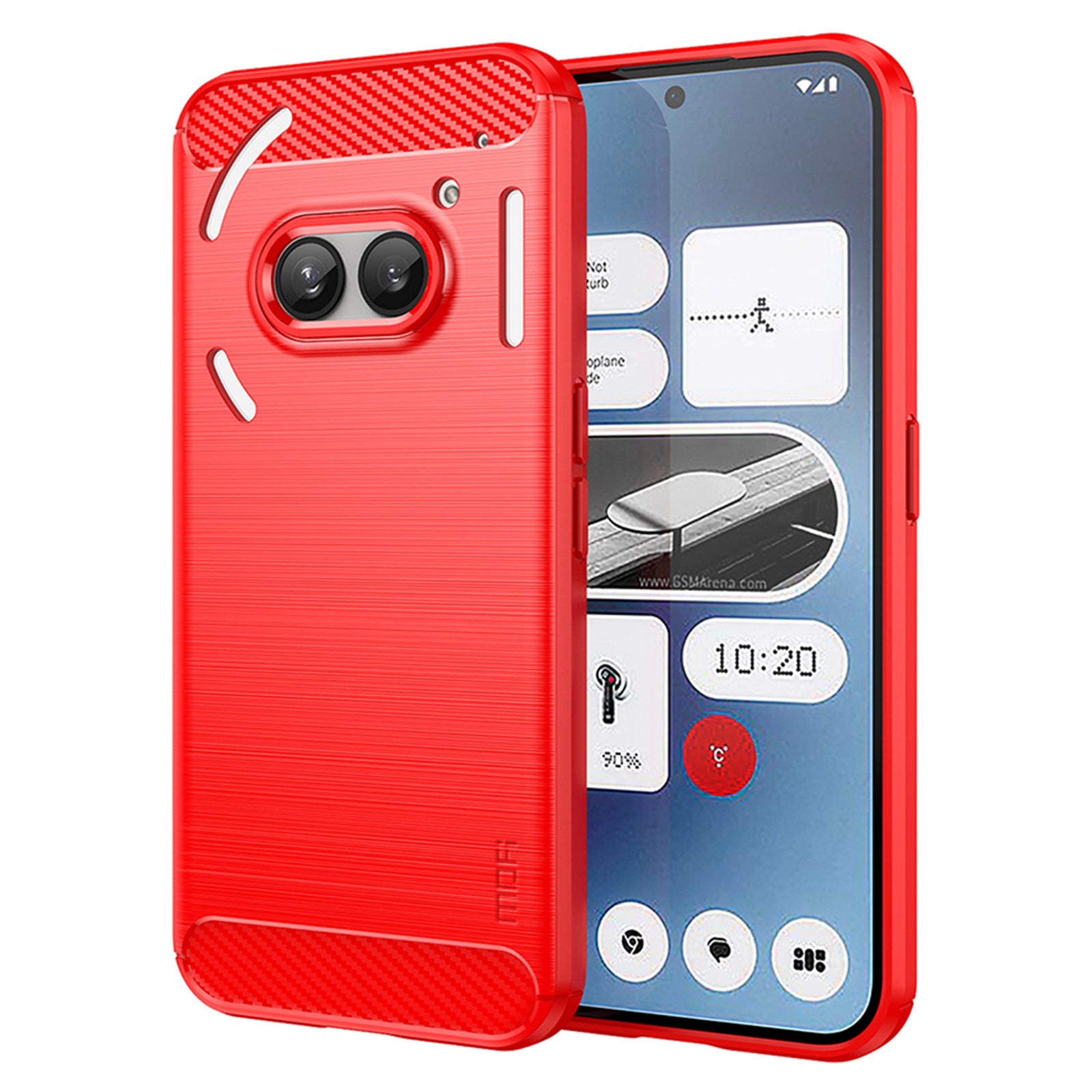 MOFI JK TPU Series-1 For Nothing Phone (2a) Cell Phone Cases Shock-Absorbent Brushed Cover
