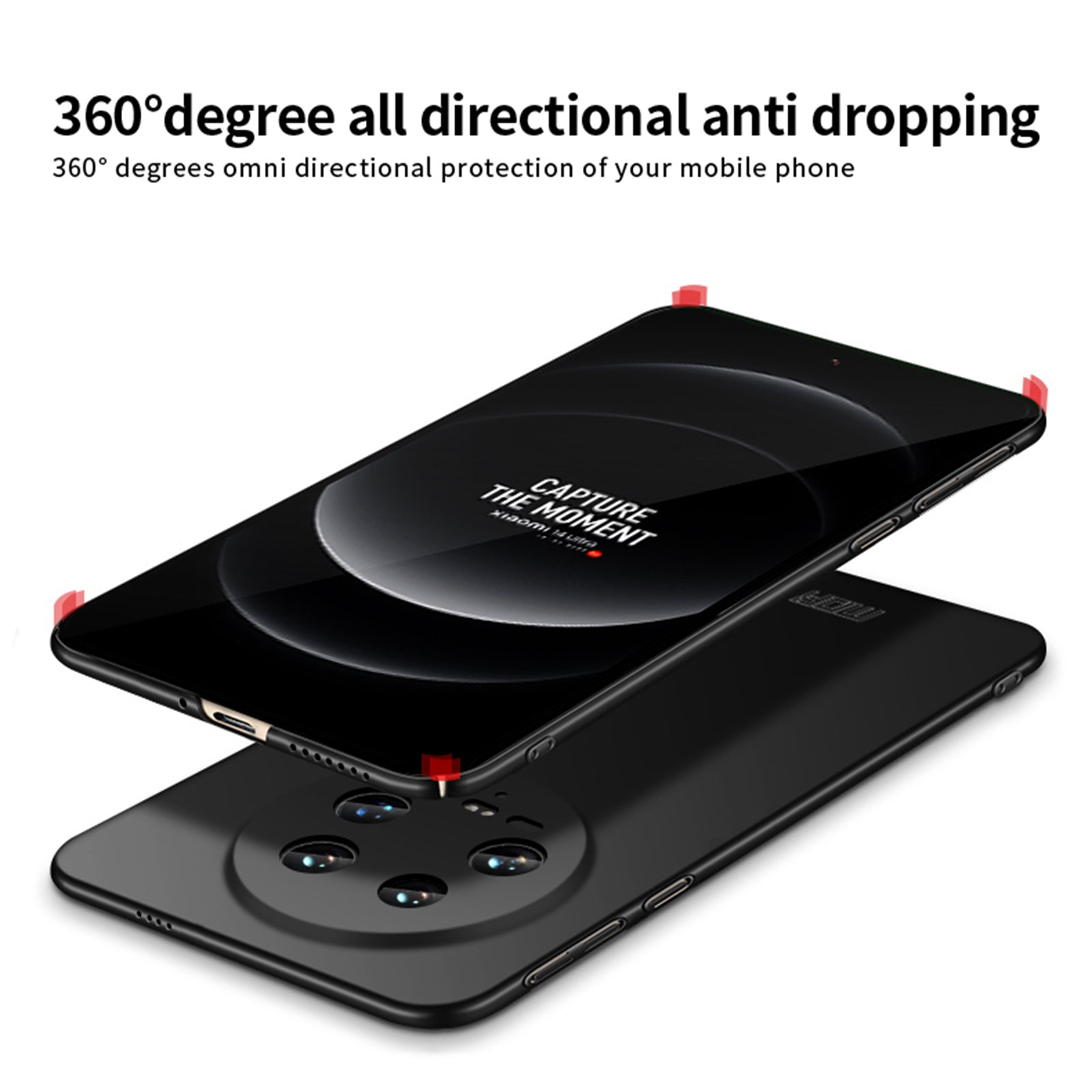 MOFI JK PC Series-1 Shield For Xiaomi 14 Ultra Cell Phone Case Shockproof PC Back Cover