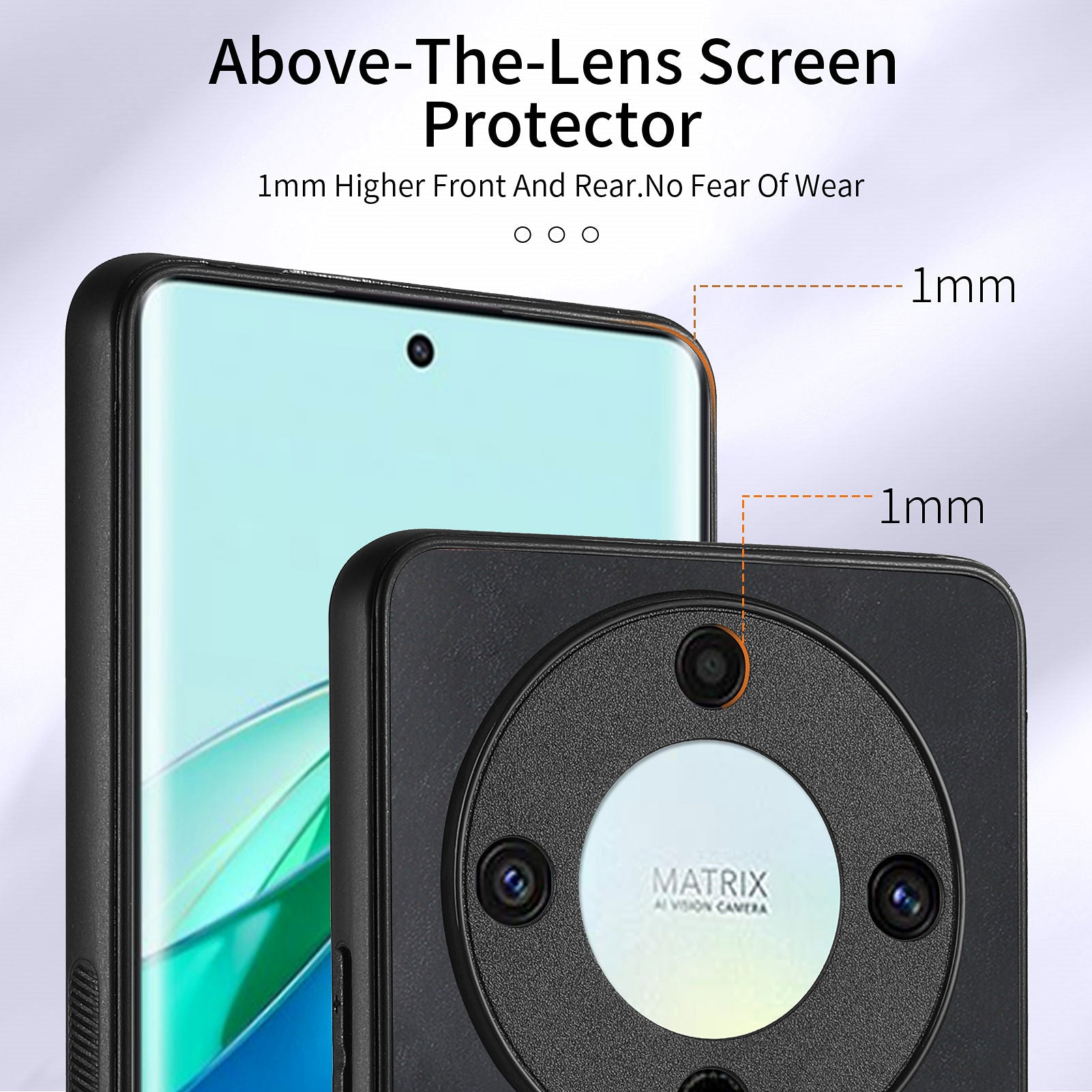 D2 For Honor X40 5G / X9a 5G / Magic5 Lite 5G Case Card Holder Kickstand Leather+TPU Cover