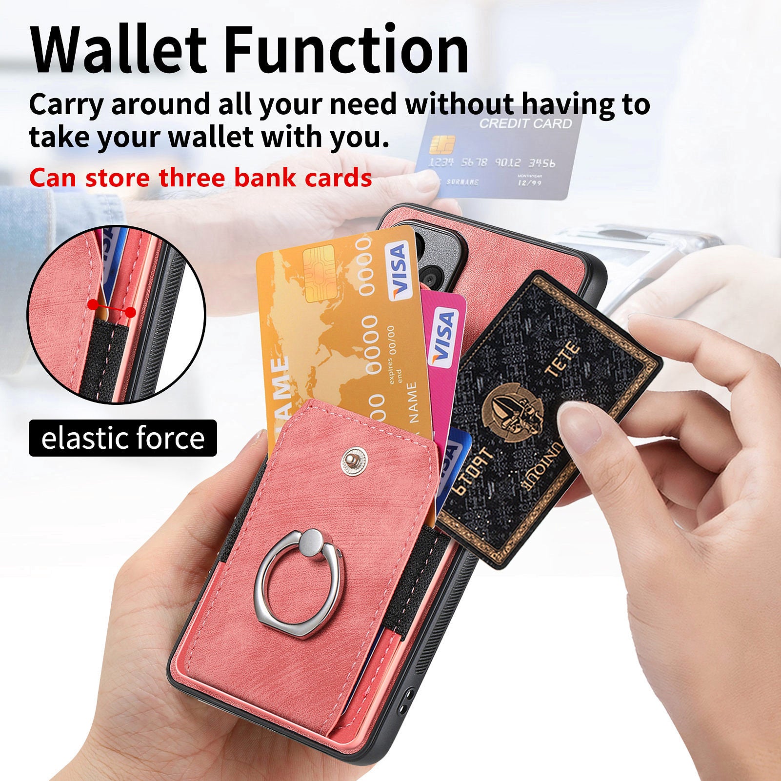 D2 For Xiaomi 13T Pro / 13T / Redmi K60 Ultra Ring Holder Kickstand Phone Cover Shockproof Phone Case