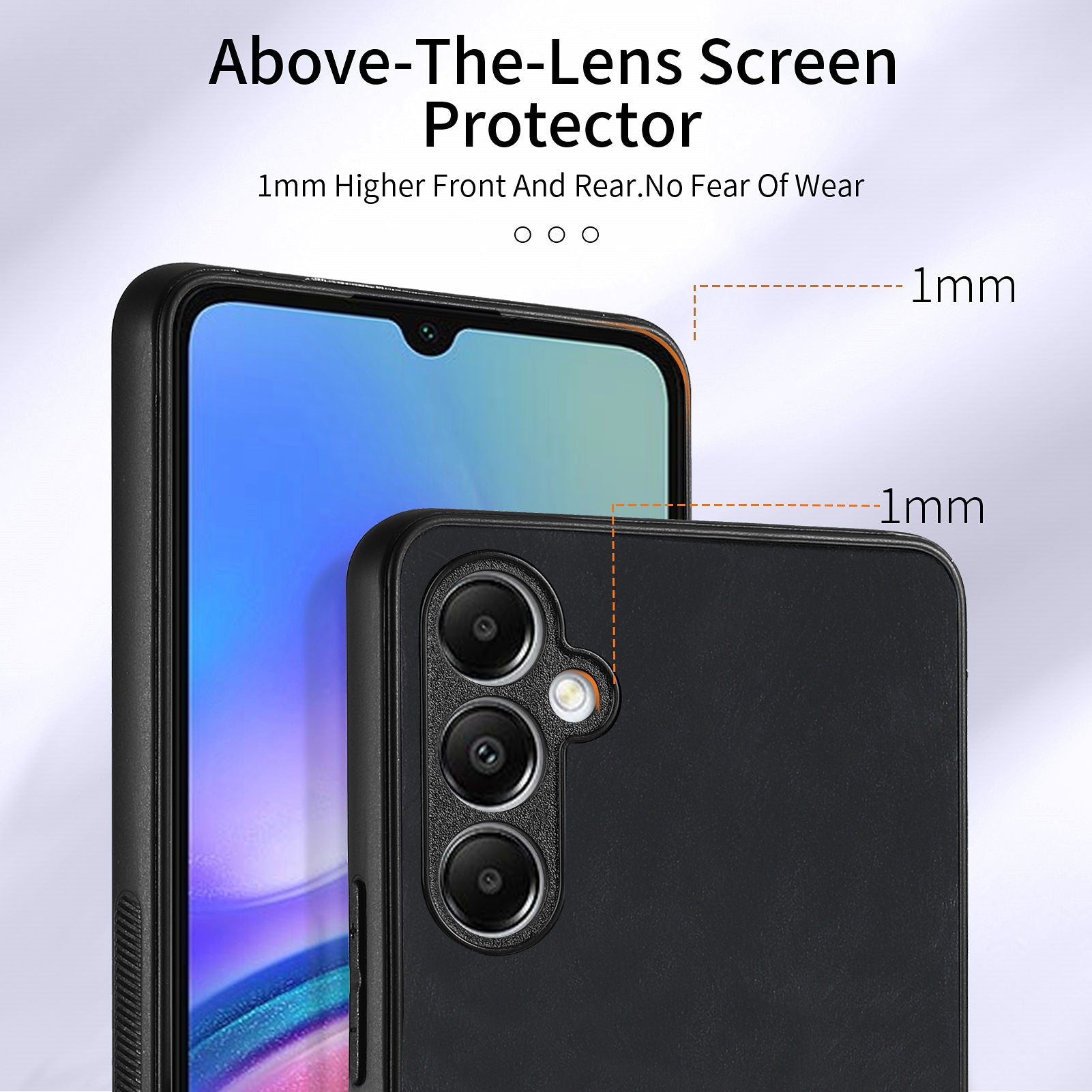 D2 For Samsung Galaxy A13 5G / A04s 4G (164.7 x 76.7 x 9.1 mm) Card Slot Case Kickstand TPU+PU Leather Phone Shell