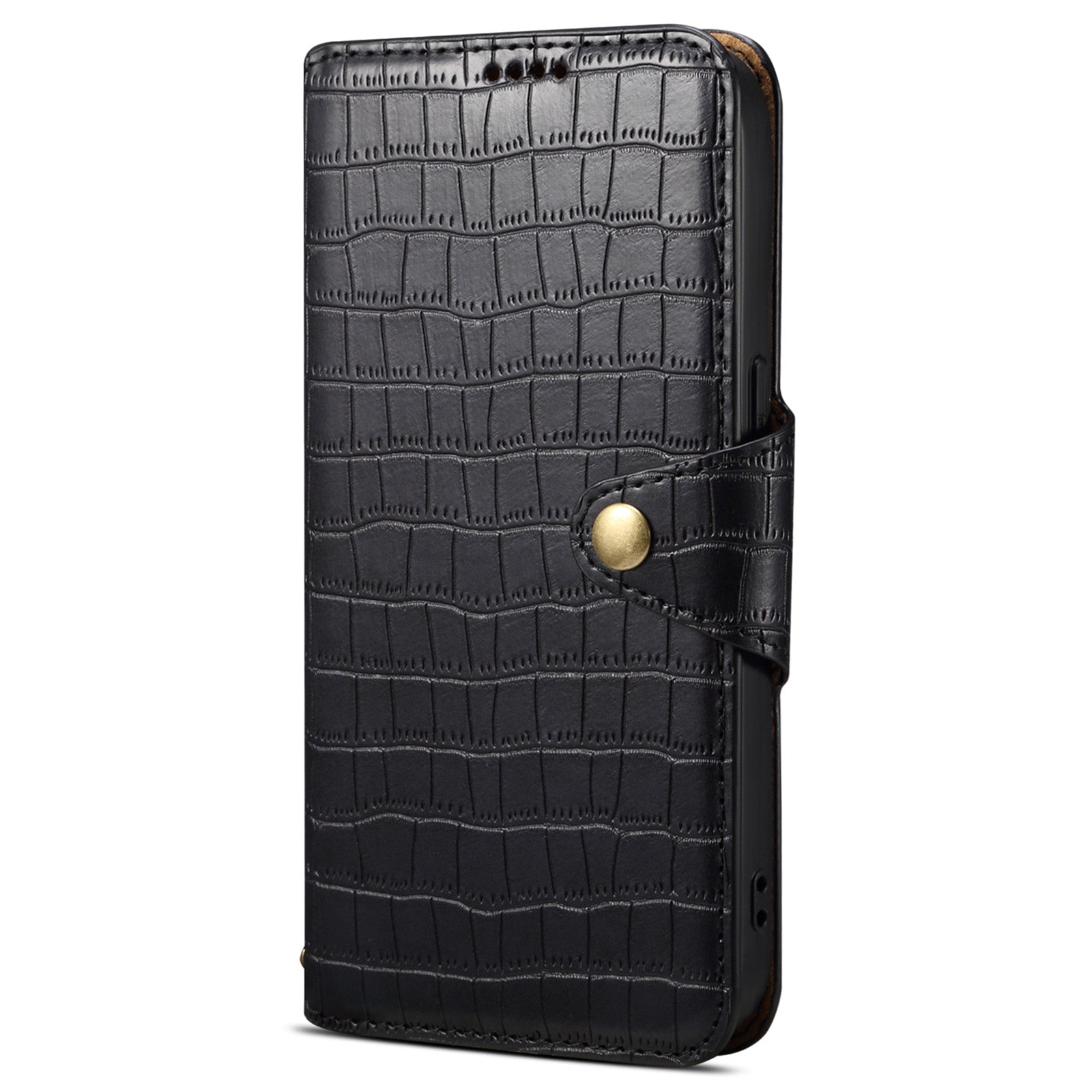 For Samsung Galaxy A34 5G Case Crocodile Texture Leather Stand Folio Smartphone Cover