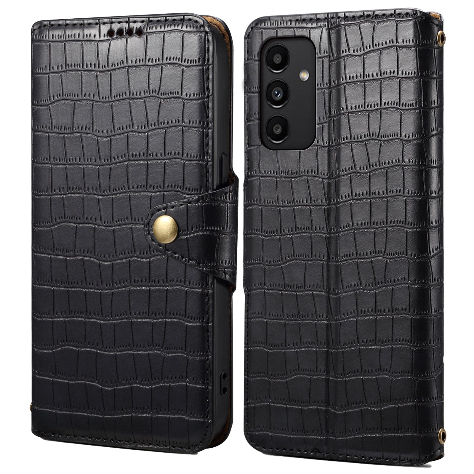 For Samsung Galaxy A13 5G Case Crocodile Texture Wallet Leather Phone Cover