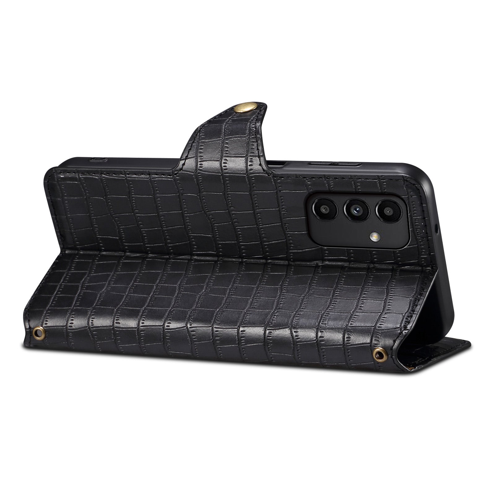 For Samsung Galaxy A13 5G Case Crocodile Texture Wallet Leather Phone Cover