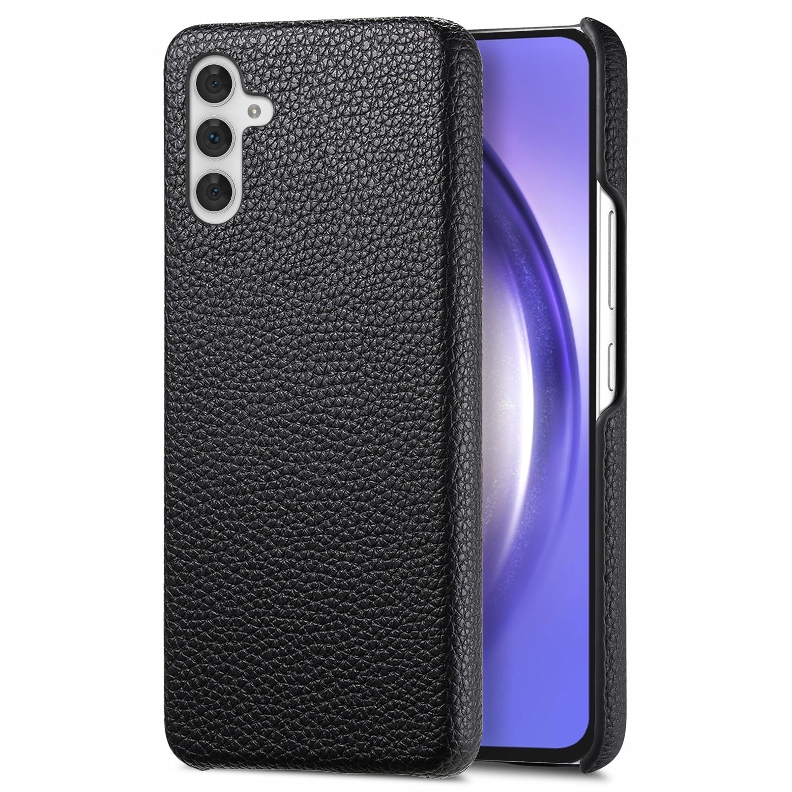 Y1 For Samsung Galaxy A54 5G Case Litchi Texture PU Hard PC Slim Phone Cover