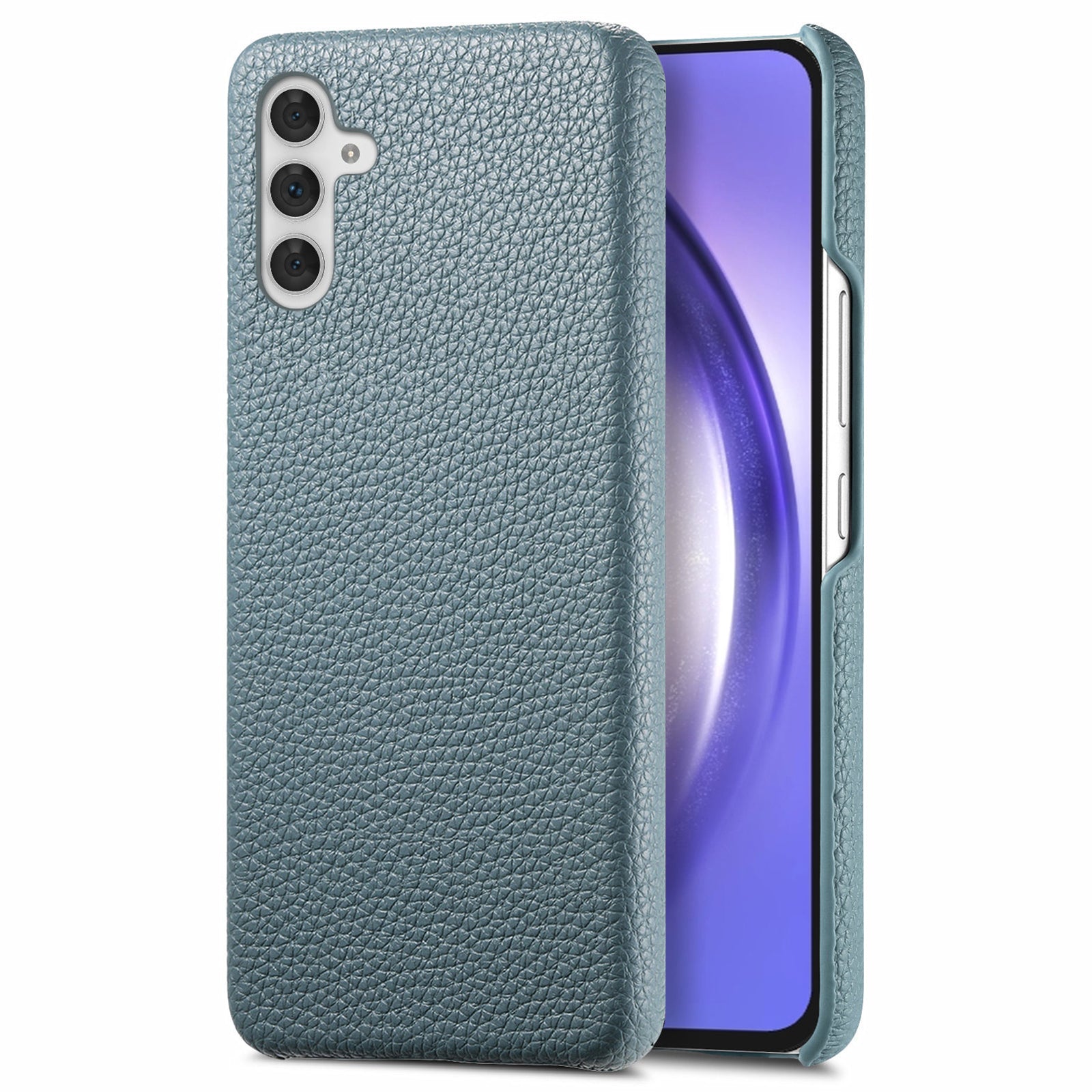 Y1 For Samsung Galaxy A54 5G Case Litchi Texture PU Hard PC Slim Phone Cover