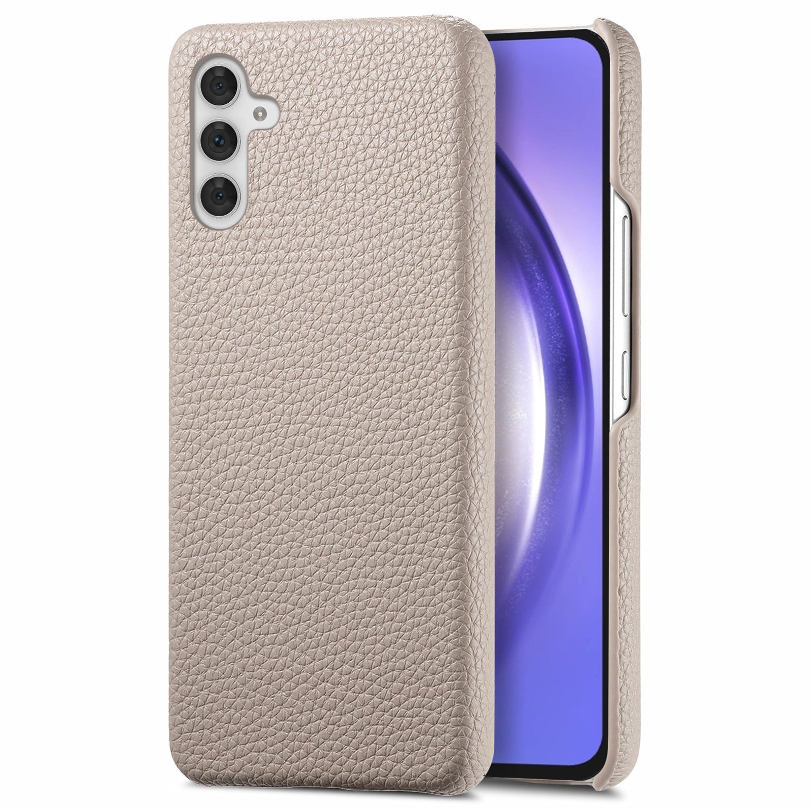 Y1 For Samsung Galaxy A54 5G Case Litchi Texture PU Hard PC Slim Phone Cover