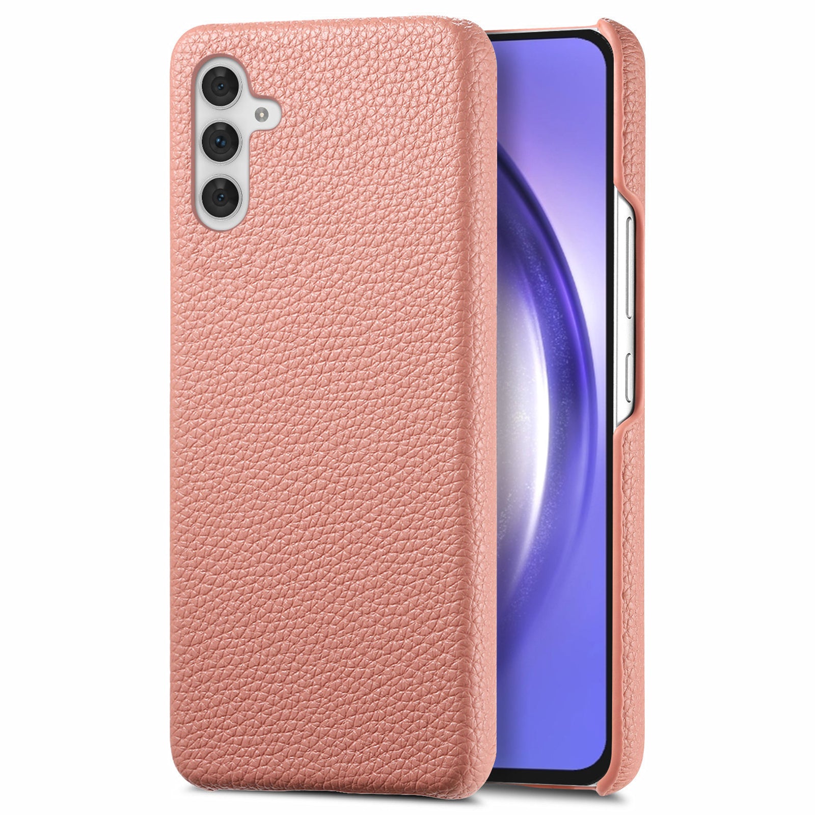 Y1 For Samsung Galaxy A54 5G Case Litchi Texture PU Hard PC Slim Phone Cover