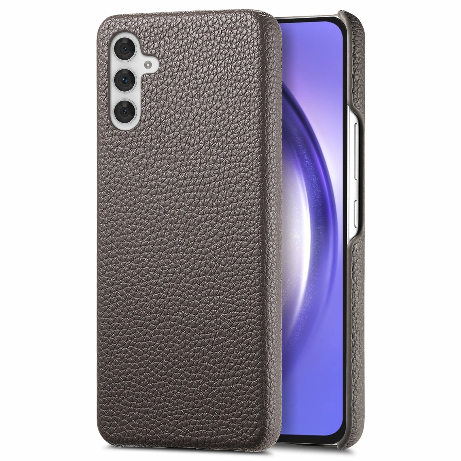 Y1 For Samsung Galaxy A54 5G Case Litchi Texture PU Hard PC Slim Phone Cover