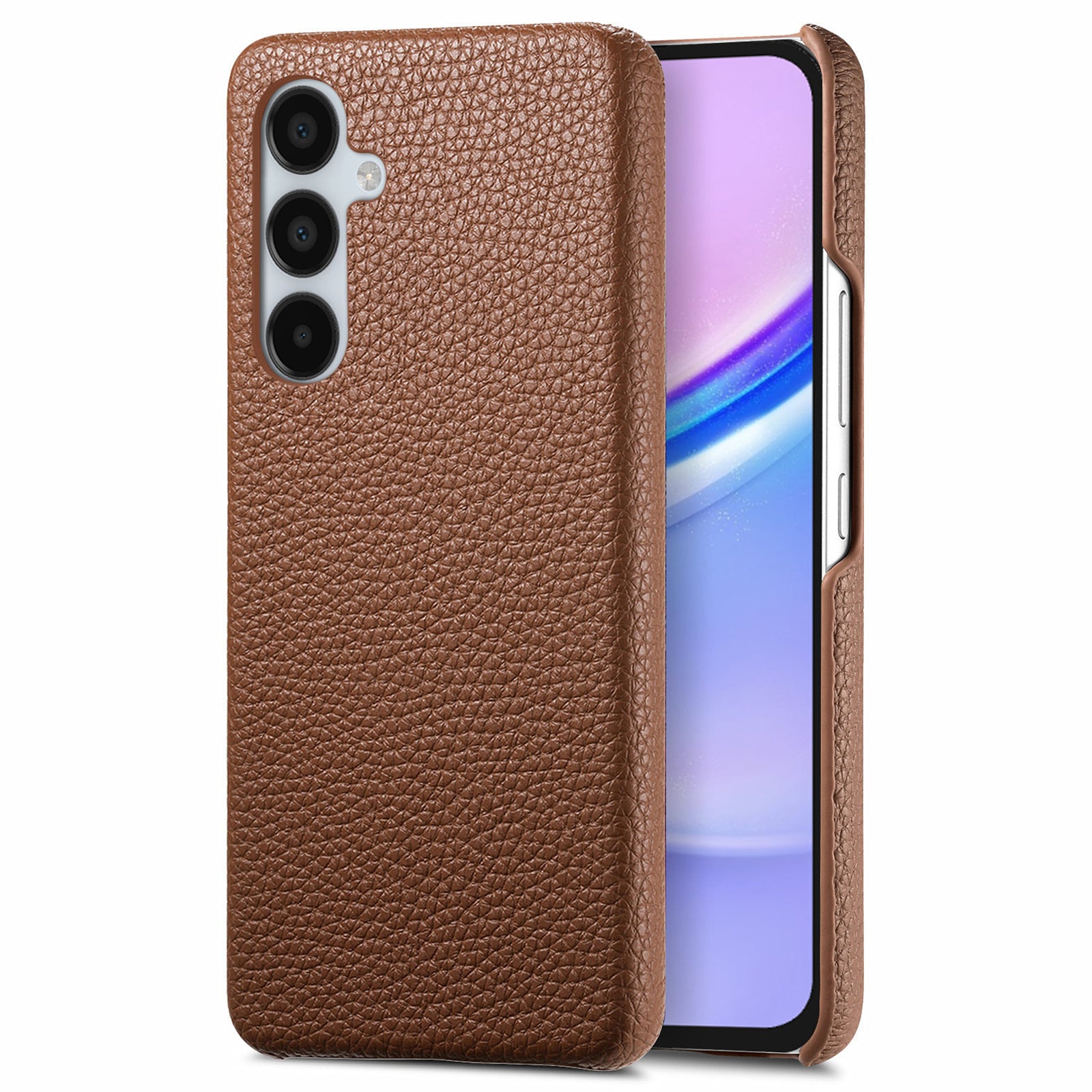 Y1 For Samsung Galaxy A15 4G / A15 5G Phone Cover PU Leather Coated PC Litchi Texture Case