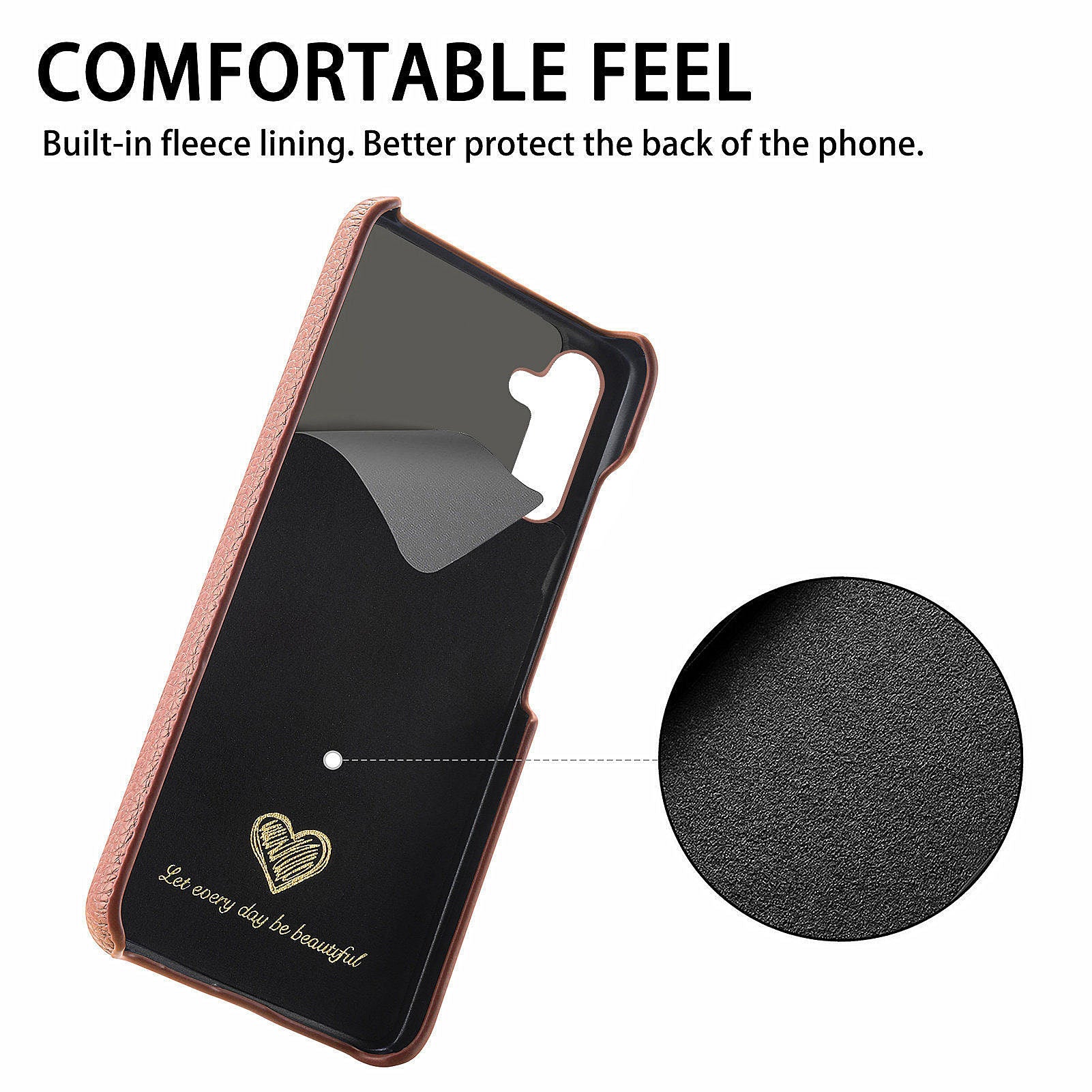 Y1 For Samsung Galaxy A25 5G (Global) (161.0 x 76.5 x 8.3mm) Phone Case Litchi Texture Leather+PC Cover