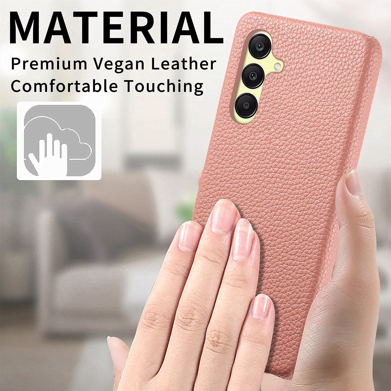 Y1 For Samsung Galaxy A25 5G (Global) (161.0 x 76.5 x 8.3mm) Phone Case Litchi Texture Leather+PC Cover