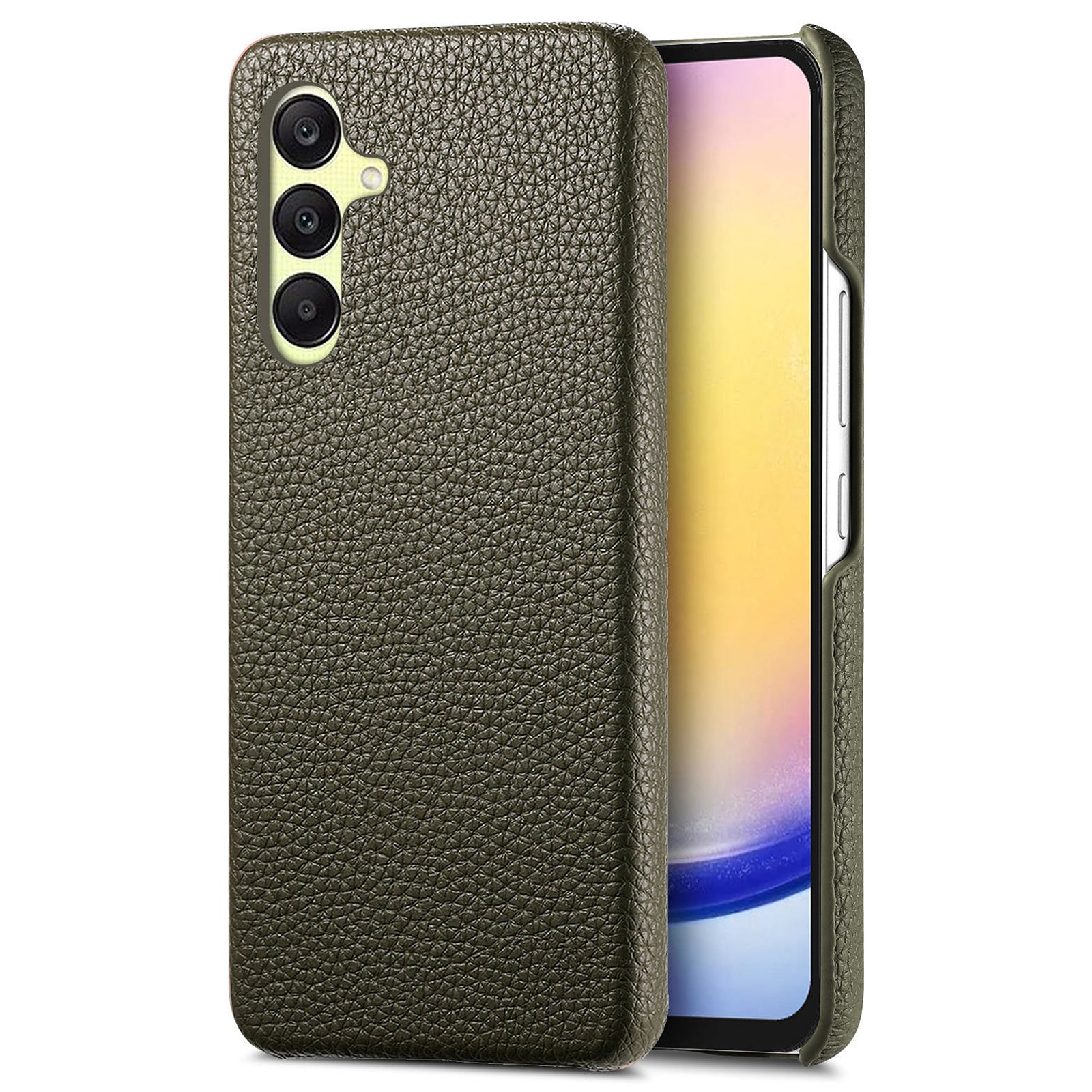 Y1 For Samsung Galaxy A25 5G (Global) (161.0 x 76.5 x 8.3mm) Phone Case Litchi Texture Leather+PC Cover