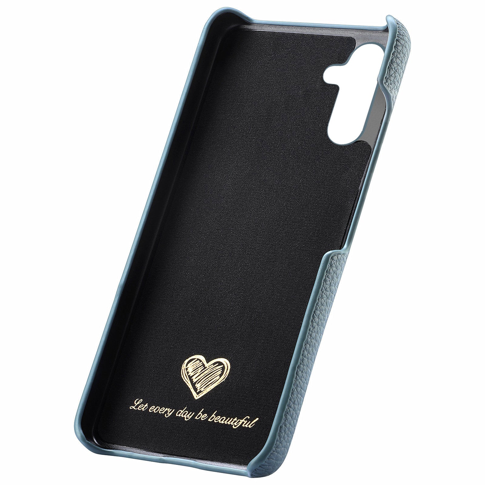 Y1 For Samsung Galaxy A14 5G / A14 4G Cover PU Leather Coated PC Phone Case with Litchi Texture