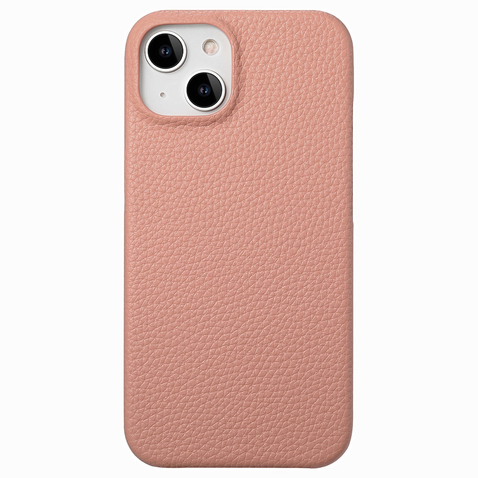 Y1 For iPhone 14 / 13 Case Litchi Texture PU Leather Coated PC Phone Cover