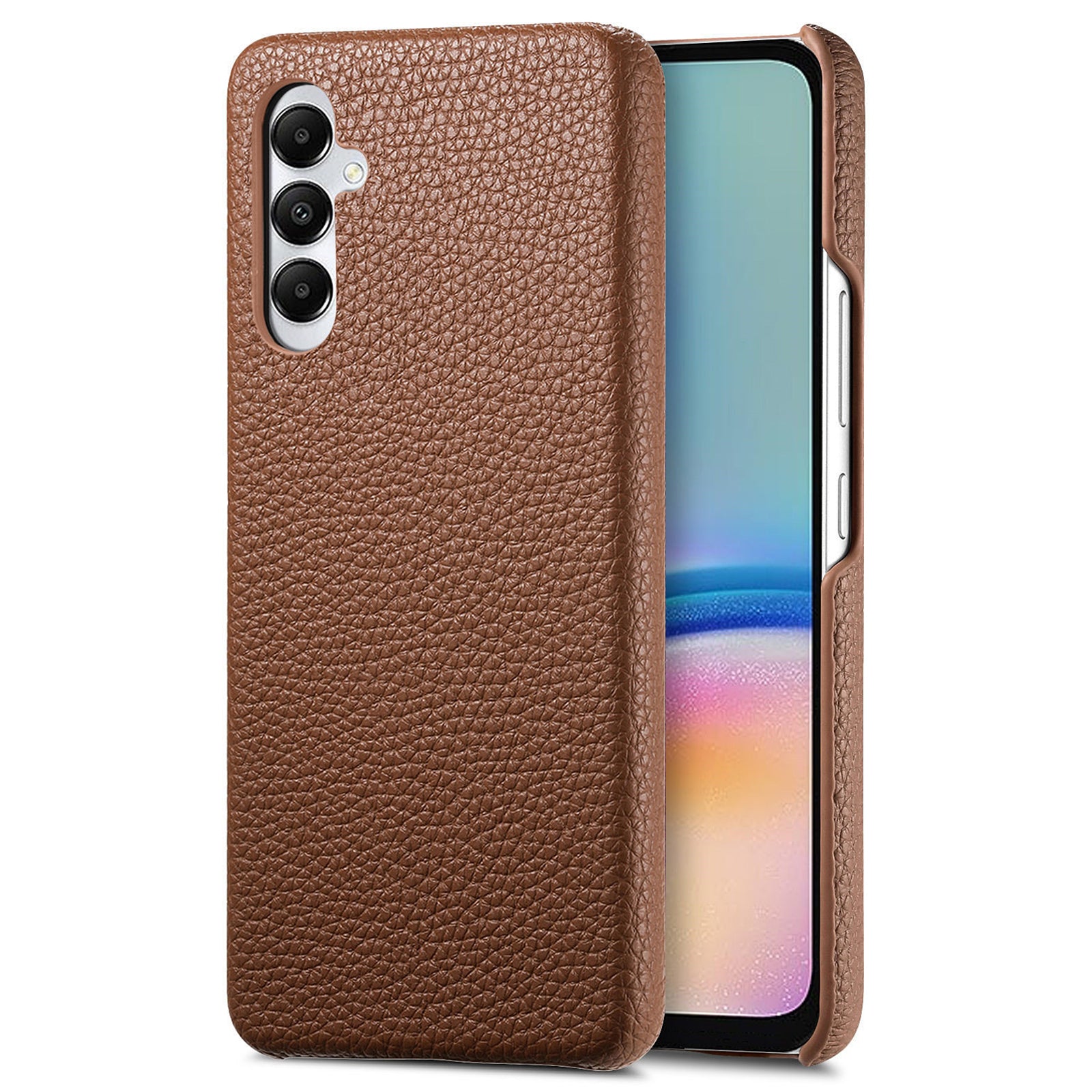 Y1 For Samsung Galaxy A05s 4G Case Litchi Texture PU Leather Hard PC Fall Prevention Cover