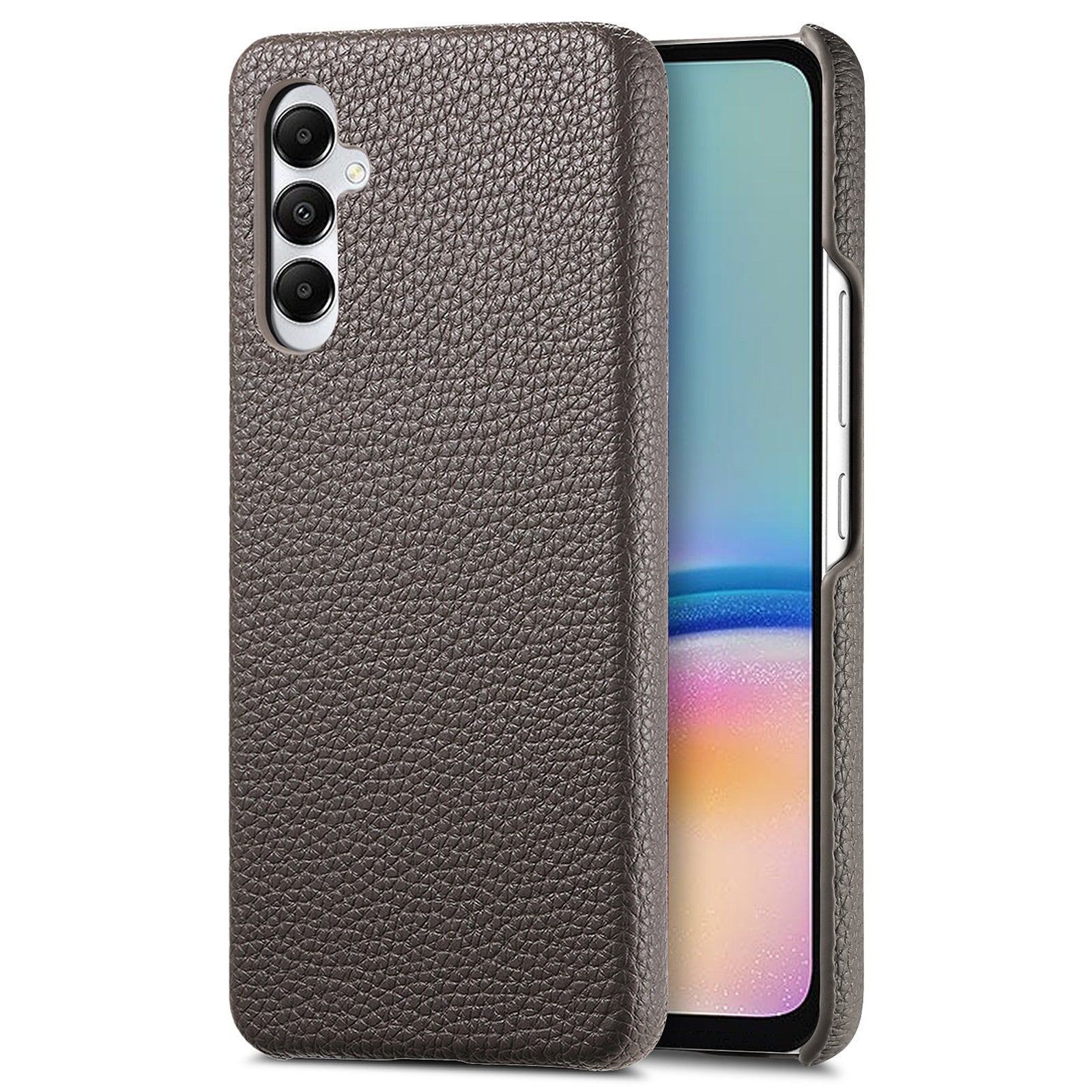 Y1 For Samsung Galaxy A05s 4G Case Litchi Texture PU Leather Hard PC Fall Prevention Cover