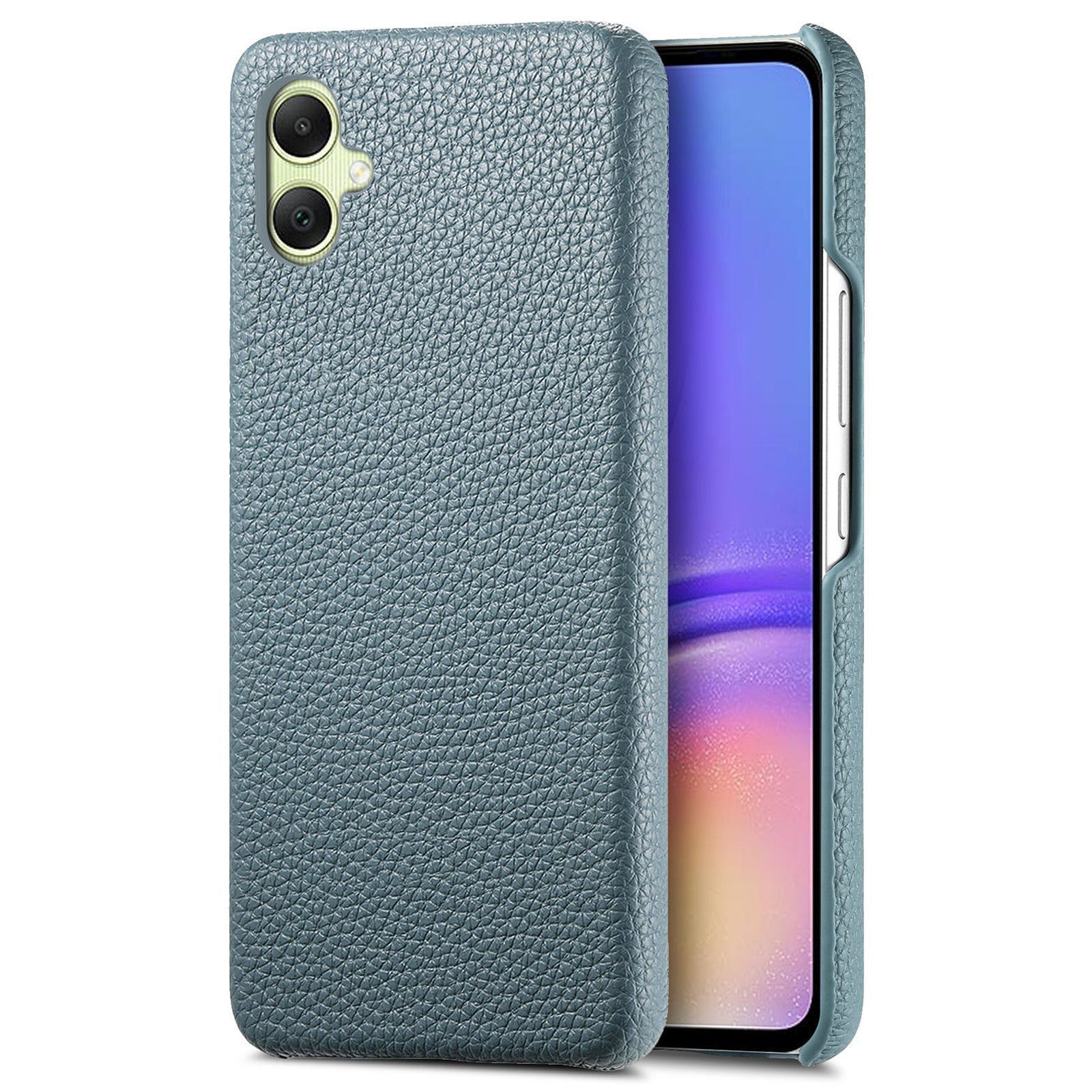Y1 For Samsung Galaxy A05 4G Case Litchi Texture PU Leather+PC Anti-Scratch Cover