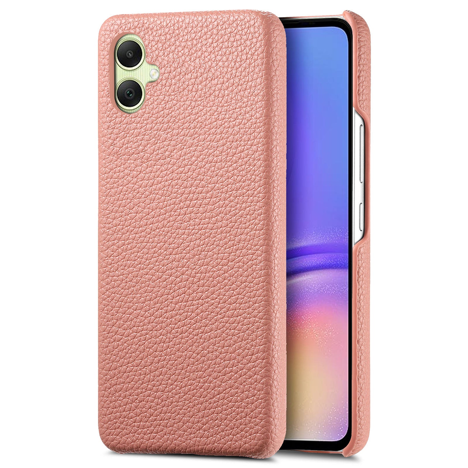 Y1 For Samsung Galaxy A05 4G Case Litchi Texture PU Leather+PC Anti-Scratch Cover