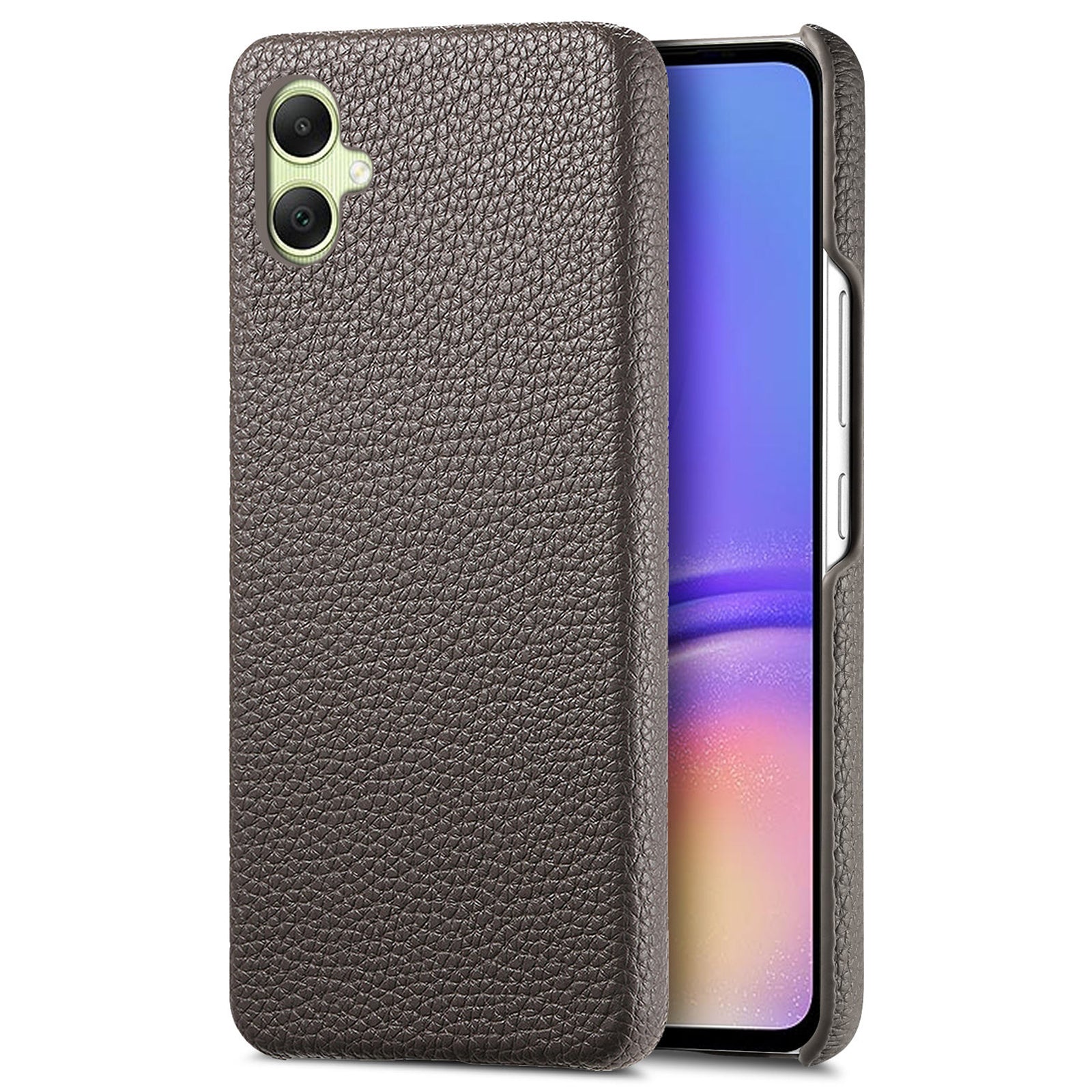 Y1 For Samsung Galaxy A05 4G Case Litchi Texture PU Leather+PC Anti-Scratch Cover