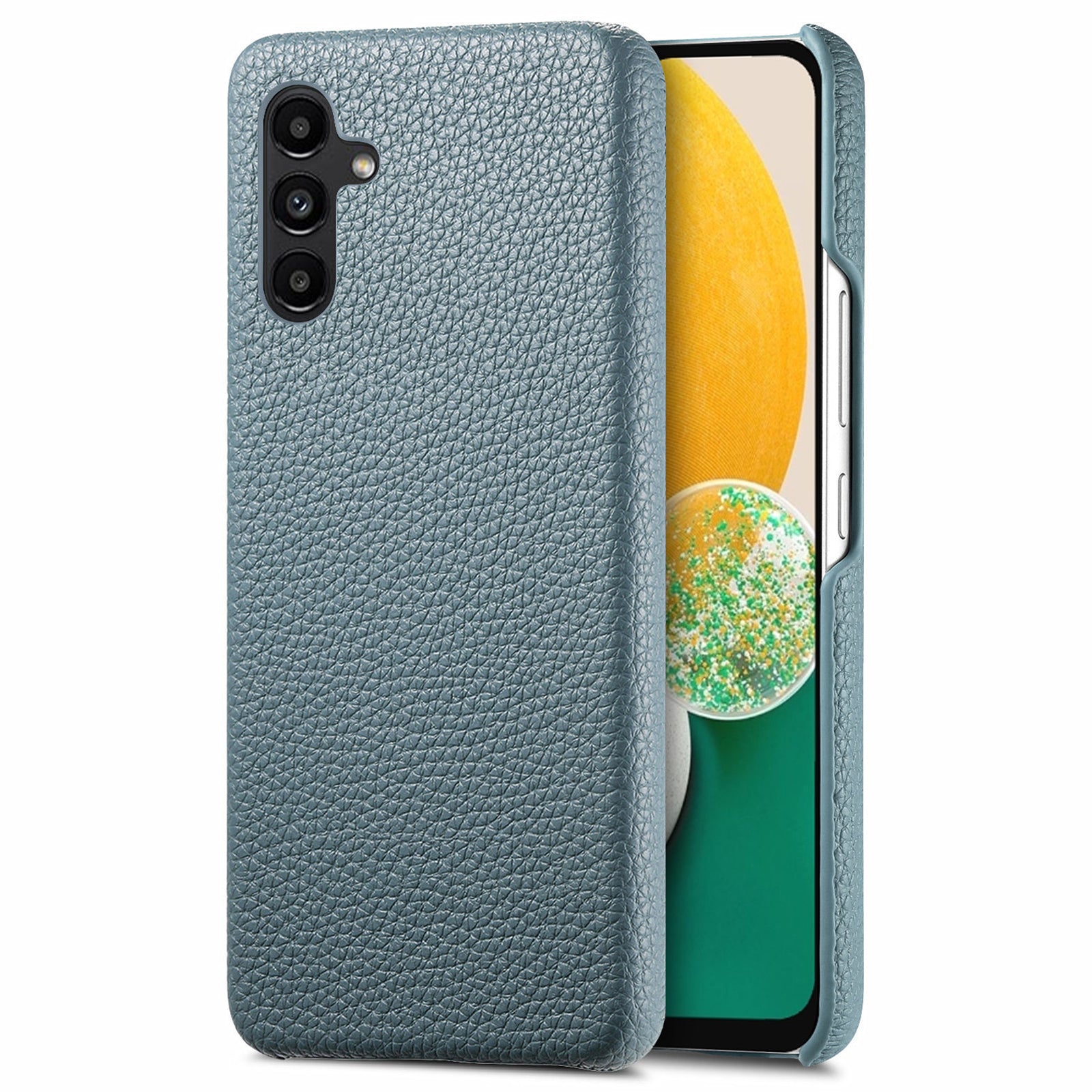 Y1 For Samsung Galaxy A13 5G / A04s 4G (164.7 x 76.7 x 9.1 mm) Case Litchi Texture Leather+PC Hard Phone Cover